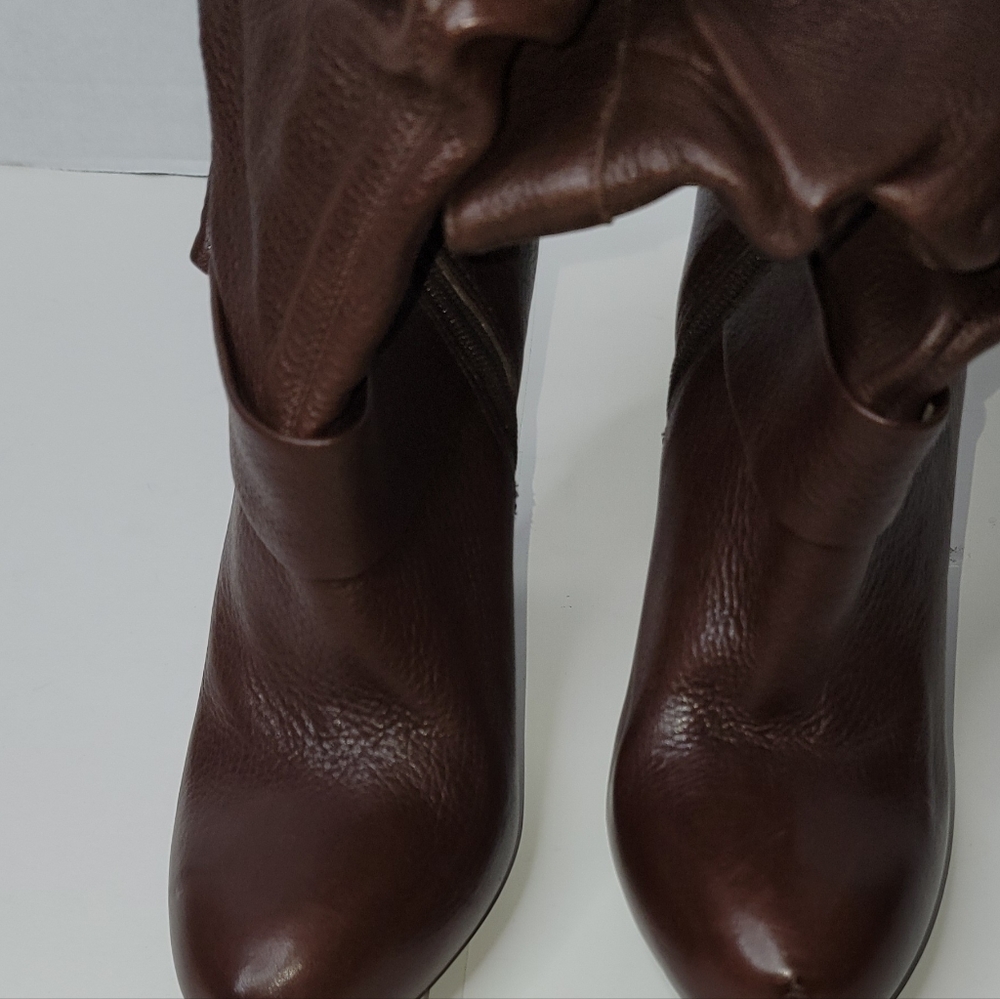 Women NWOT Gianni Bini leather boots - Picture 3 of 13